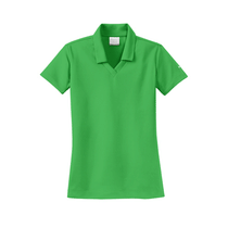 Nike Women's Lucky Green Dri-FIT S/S Micro Pique Polo