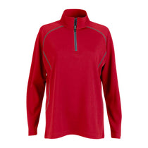 Vantage Women's Sport Red Performance Pullover