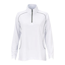 Vantage Women's White Performance Pullover