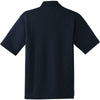 Nike Men's Navy Dri-FIT Short Sleeve Cross-Over Texture Polo