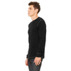 Bella + Canvas Men's Black/Grey Thermal Long-Sleeve T-Shirt