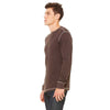 Bella + Canvas Men's Brown/Tan Thermal Long-Sleeve T-Shirt