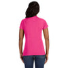 LAT Women's Vintage Hot Pink Fine Jersey T-Shirt