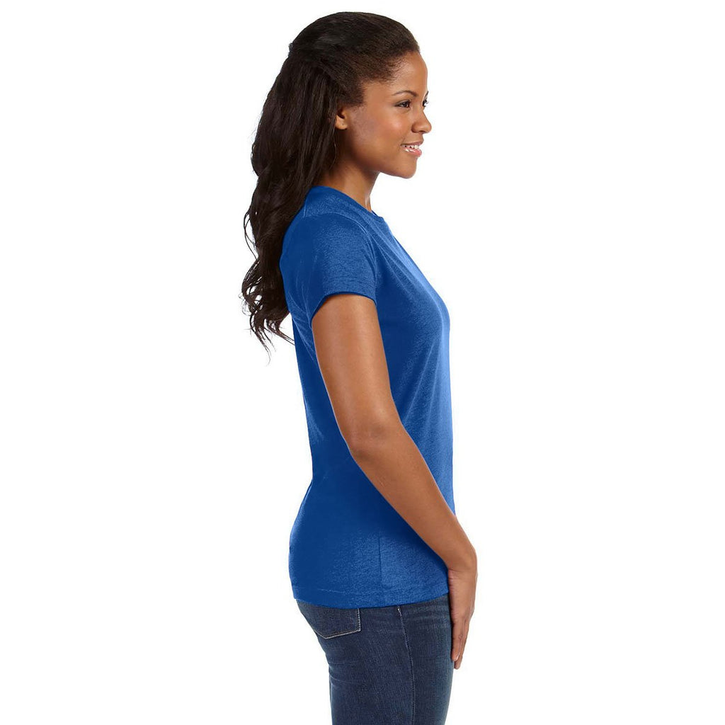 LAT Women's Vintage Royal Fine Jersey T-Shirt