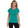 LAT Women's Jade V-Neck Fine Jersey T-Shirt