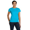 LAT Women's Aqua Fine Jersey T-Shirt