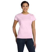 LAT Women's Pink Fine Jersey T-Shirt