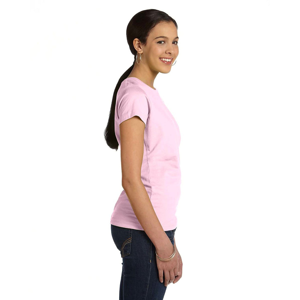 LAT Women's Pink Fine Jersey T-Shirt