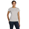LAT Women's Silver Fine Jersey T-Shirt