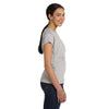 LAT Women's Silver Fine Jersey T-Shirt