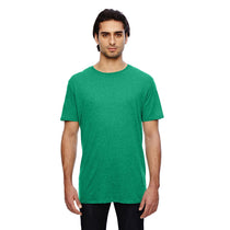Anvil Men's Heather Green 3.2 oz. Featherweight Short-Sleeve T-Shirt