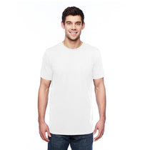 Anvil Men's White 3.2 oz. Featherweight Short-Sleeve T-Shirt