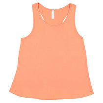LAT Women's Papaya Relaxed Racerback Premium Jersey Tank