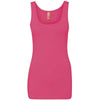 Next Level Women's Hot Pink Jersey Tank Top
