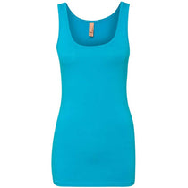 Next Level Women's Turquoise Jersey Tank Top