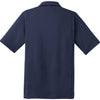 Nike Men's Navy Sphere Dry Short Sleeve Diamond Polo