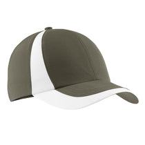 Nike Olive Khaki/White Dri-FIT Colorblock Cap