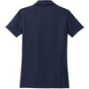 Nike Women's Navy Dri-FIT Short Sleeve Pebble Texture Polo