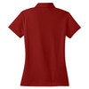 Nike Women's True Red Dri-FIT S/S Micro Pique Polo