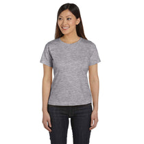 LAT Women's Heather Premium Jersey T-Shirt