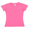 LAT Women's Hot Pink Premium Jersey T-Shirt