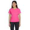LAT Women's Hot Pink Premium Jersey T-Shirt