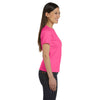 LAT Women's Hot Pink Premium Jersey T-Shirt