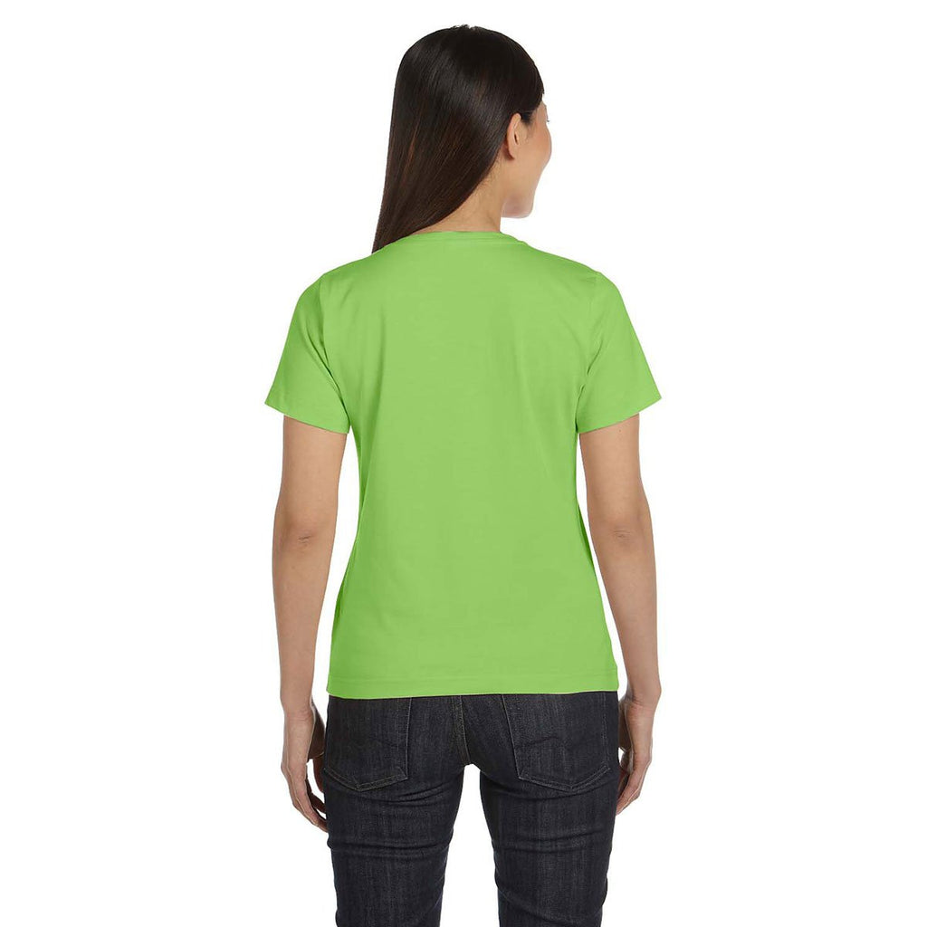 LAT Women's Key Lime Premium Jersey T-Shirt