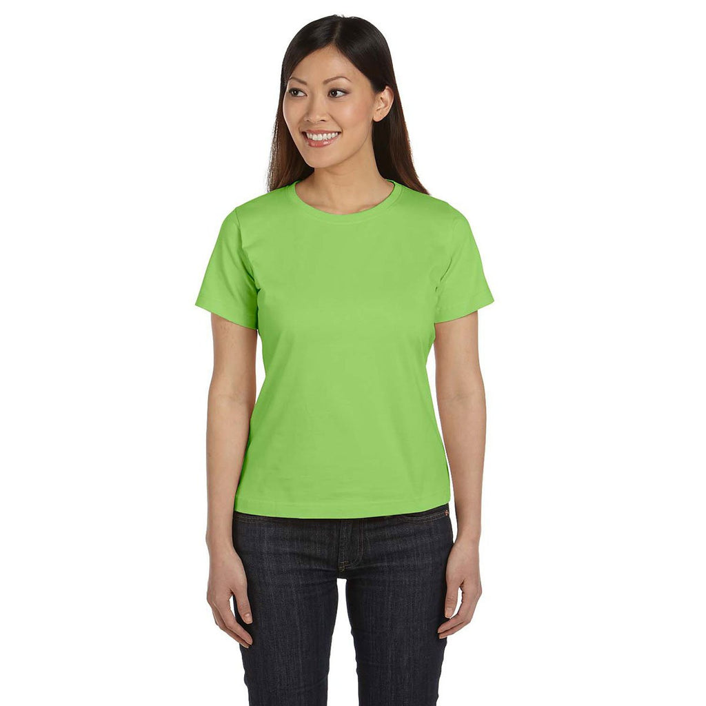 LAT Women's Key Lime Premium Jersey T-Shirt