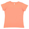 LAT Women's Papaya Premium Jersey T-Shirt