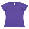 LAT Women's Purple Premium Jersey T-Shirt