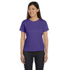 LAT Women's Purple Premium Jersey T-Shirt