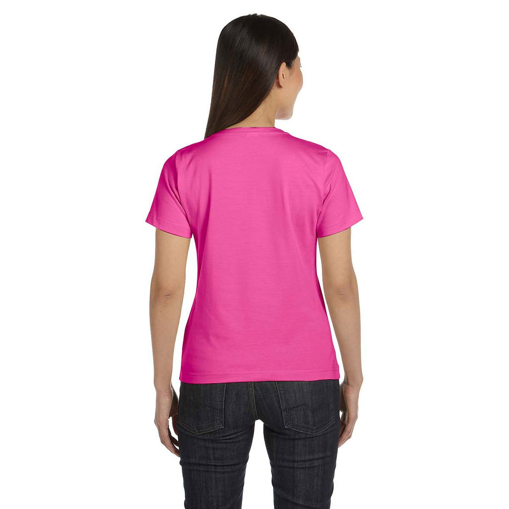 LAT Women's Raspberry Premium Jersey T-Shirt