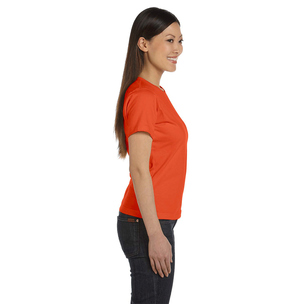 LAT Women's Orange Premium Jersey T-Shirt