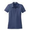 Nike Women's Blue Sphere Dry S/S Diamond Polo