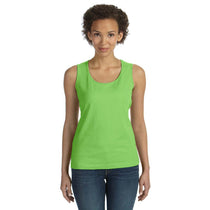 LAT Women's Key Lime Premium Jersey Tank