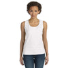 LAT Women's White Premium Jersey Tank