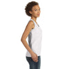 LAT Women's White Premium Jersey Tank
