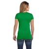 LAT Women's Kelly Junior Fit V-Neck Fine Jersey T-Shirt