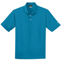 Nike Men's Bright Blue Dri-FIT Short Sleeve Micro Pique Polo