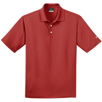 Nike Men's Varsity Red Dri-FIT S/S Micro Pique Polo