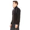Bella + Canvas Men's Black/White Piped Fleece Jacket