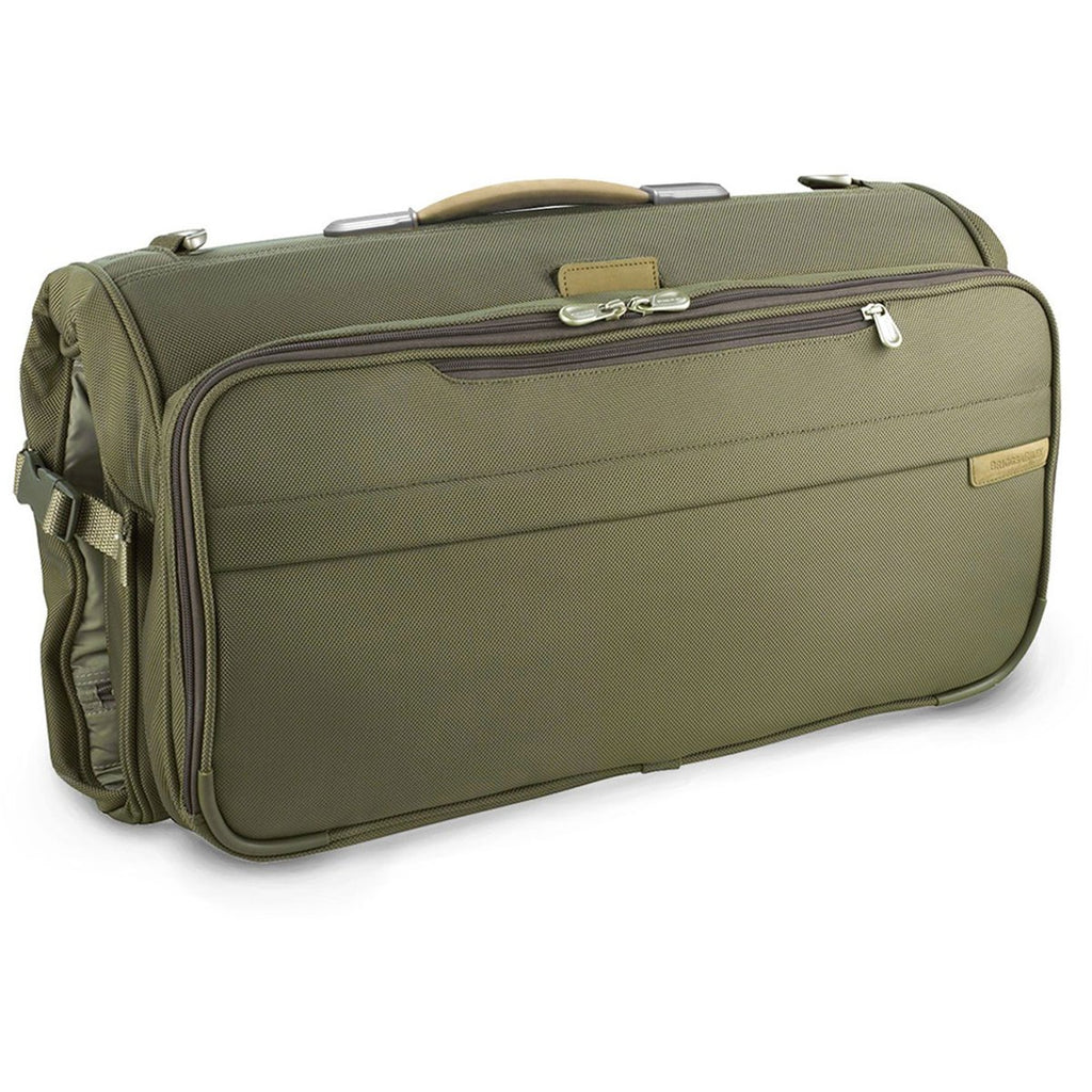 Briggs & Riley Olive Baseline Compact Garment Bag