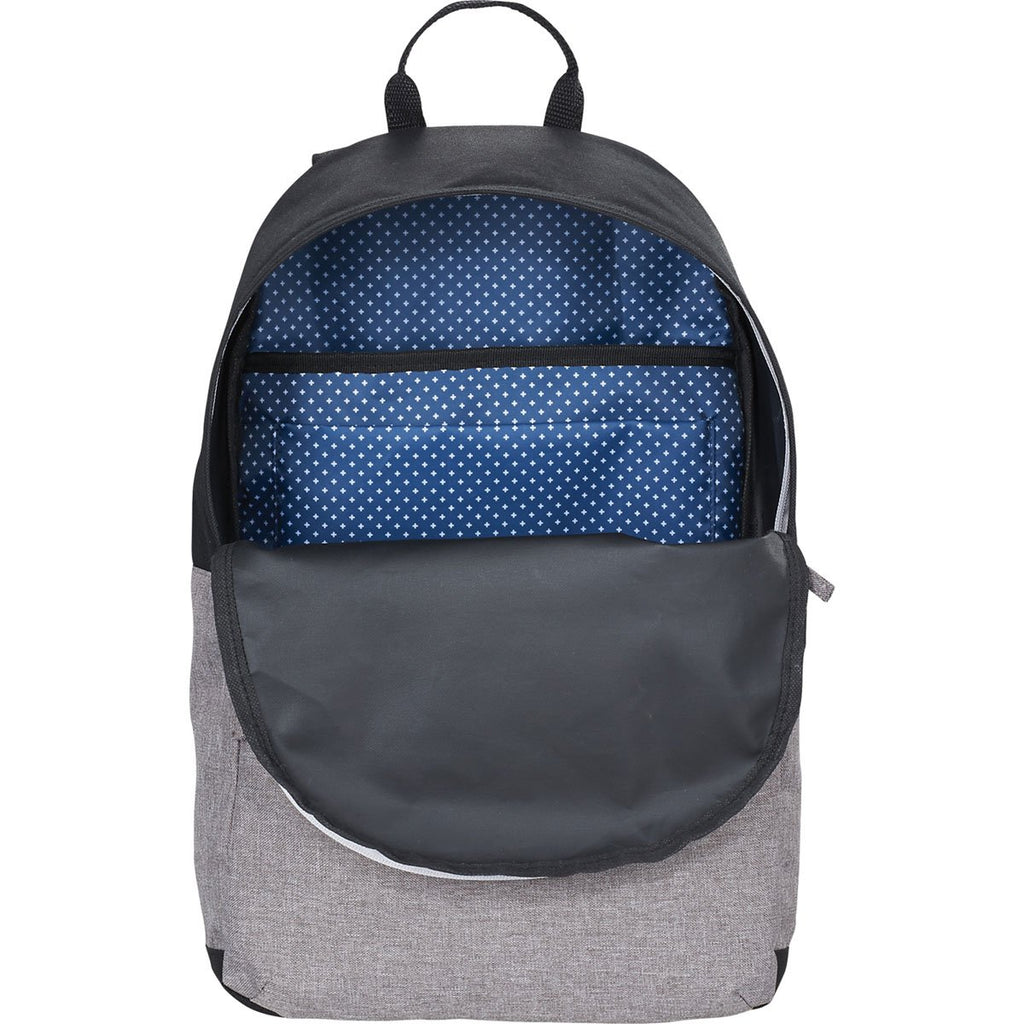 Leed's Grey/Black Oliver 15" Computer Backpack