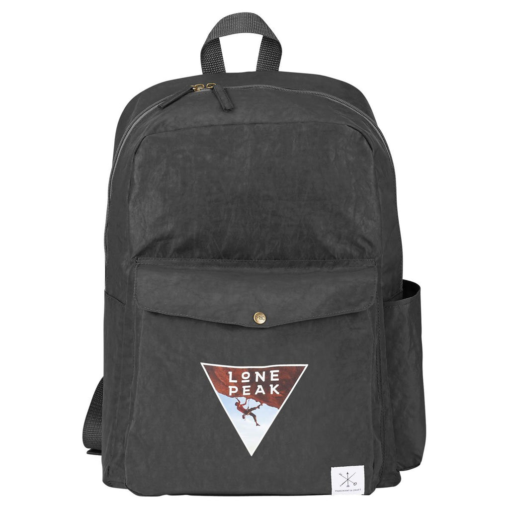 Merchant & Craft Black Sawyer 15" Computer Backpack