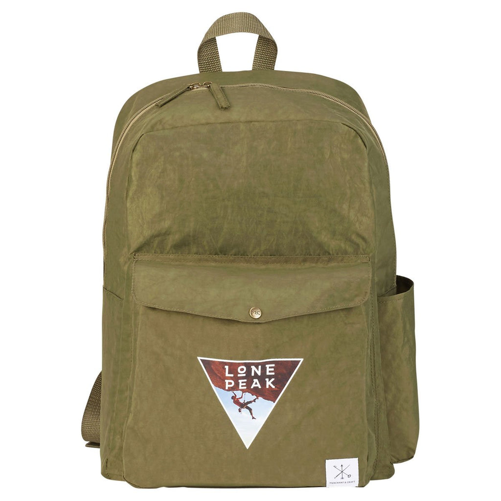 Merchant & Craft Olive Sawyer 15" Computer Backpack