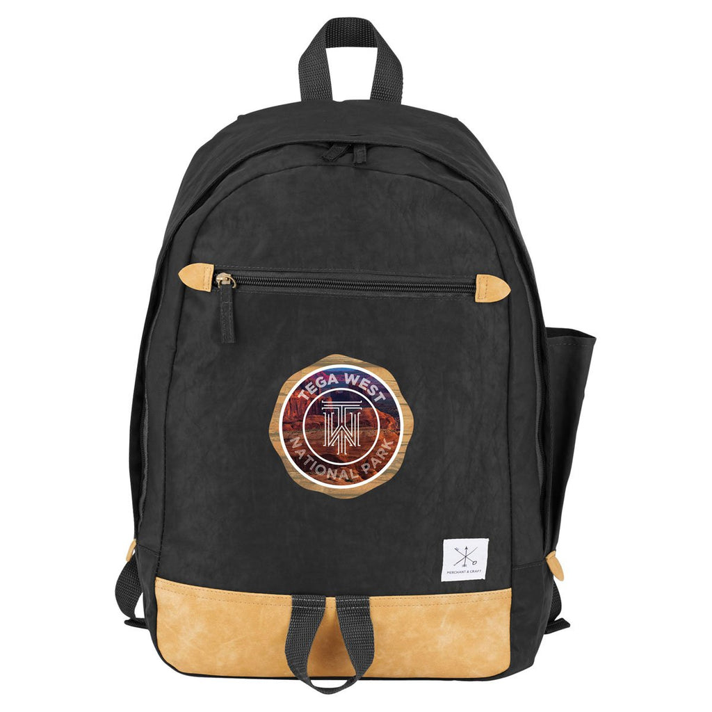 Merchant & Craft Black Frey 15" Computer Backpack
