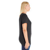 LAT Women's Black Curvy Premium Jersey T-Shirt