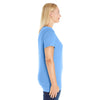 LAT Women's Carolina Blue Curvy Premium Jersey T-Shirt