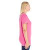 LAT Women's Hot Pink Curvy Premium Jersey T-Shirt